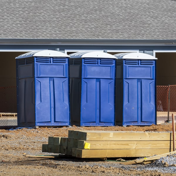 are there different sizes of portable restrooms available for rent in Wheatcroft